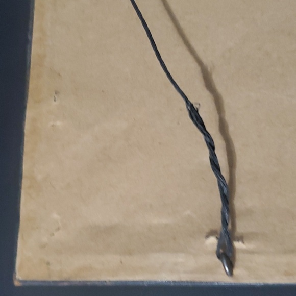 Vintage Black Framed Art Print Featuring St Joan Of Arc - Picture 6 of 7